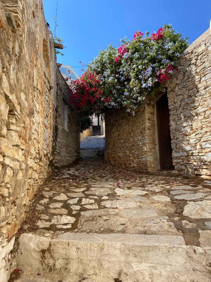 Little Blue In Chorio, Symi Villa Luaran gambar